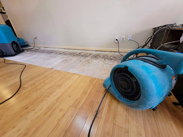 Professional Water Removal technician working in North Providence, RI